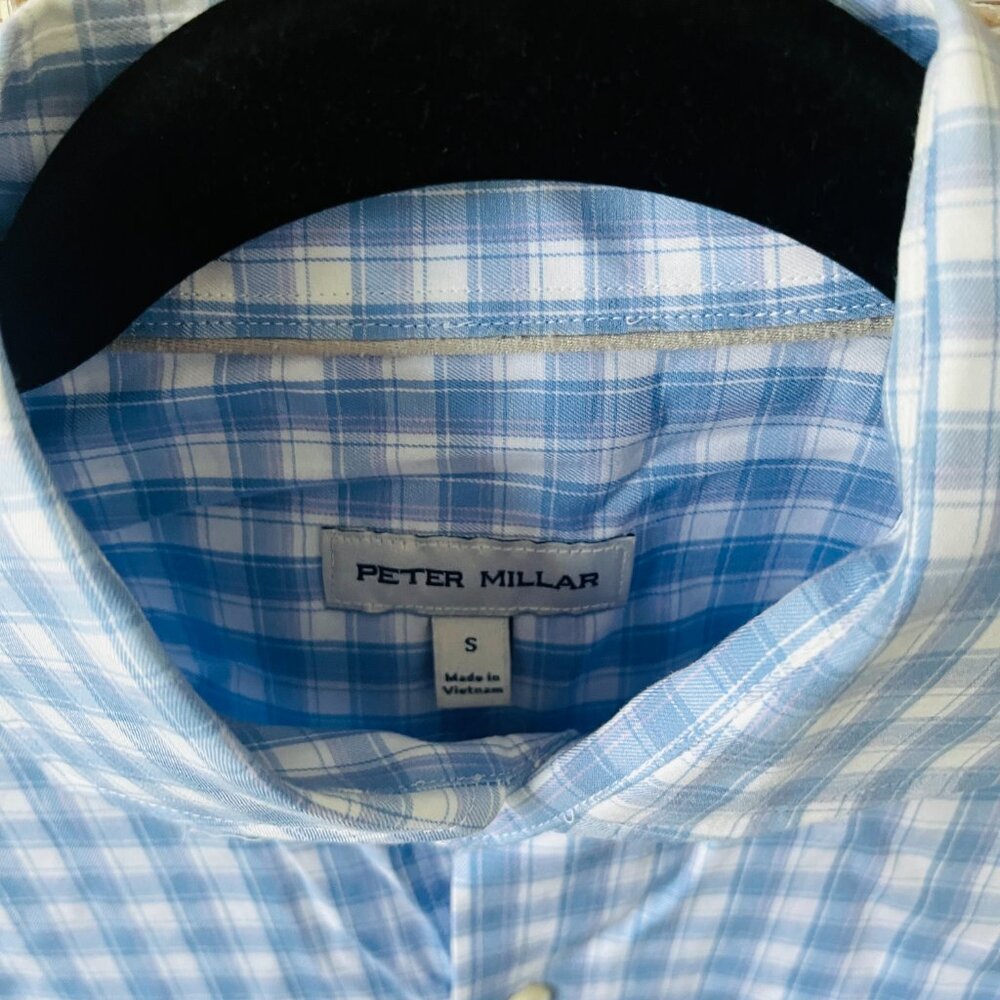 Peter Millar Excursionist Flex Gingham Sport Shir… - image 3